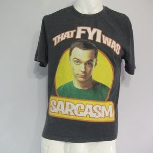 4/$20 That FYI Was Sarcasm Sheldon Mens S T Shirt